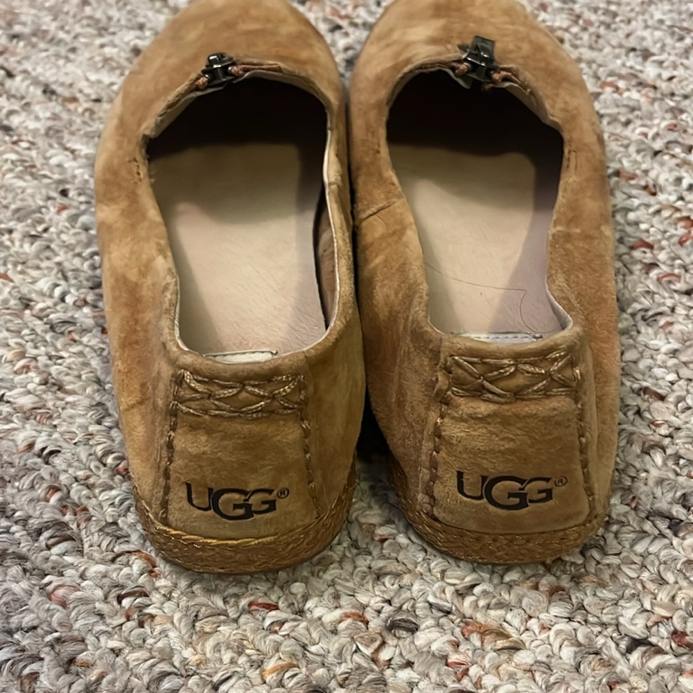 Ugg Women’s Selarra Chestnut Loafers Size 6.5 - Picture 8 of 11